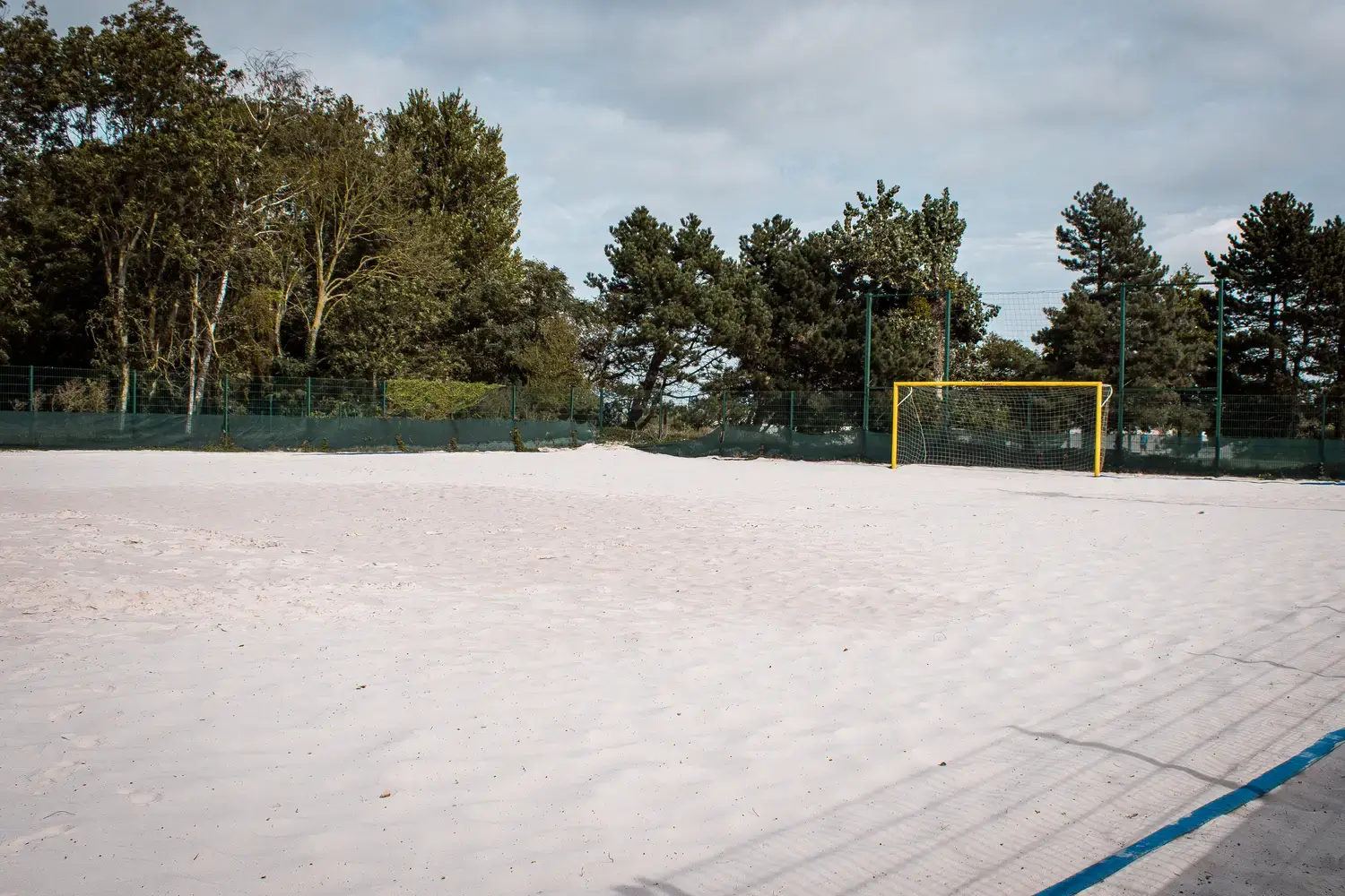 Terrain de beach soccer de Marck