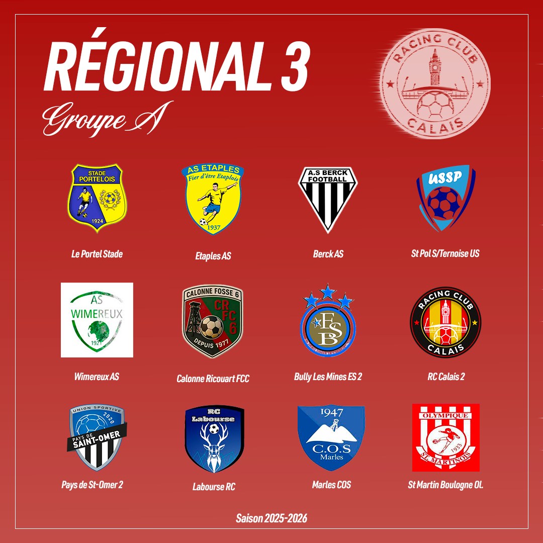 Régionale 3 Saison 2025-2026